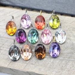 18x13 mm Oval Swarovski Kristall