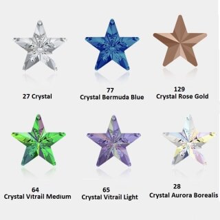 10 mm Star Swarovski Kristall