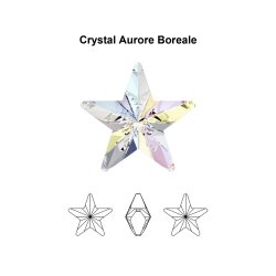 10 mm Star Swarovski Crystal 4745