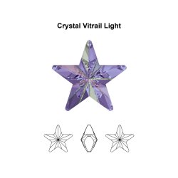 10 mm Star Swarovski Crystal 4745