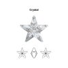 10 mm Star Swarovski Crystal 4745