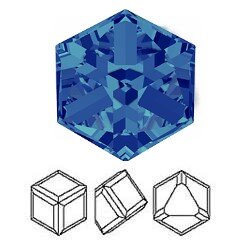 6 mm Dice, Cube Swarovski Crystal