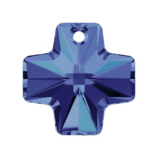 20 mm Square Cross Kreuz Pendant Swarovski Kristall