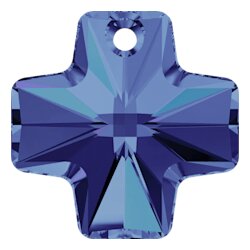 20 mm Square Cross Kreuz Pendant Swarovski Kristall