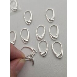 17,7x10,2 mm leverback  925 Silver