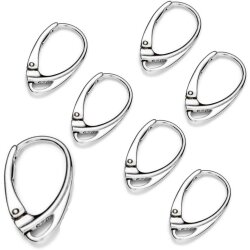 17,7x10,2 mm leverback  925 Silver