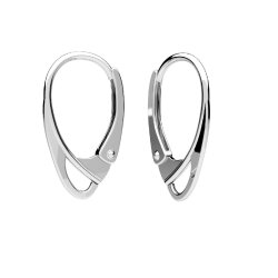 17,7x10,2 mm leverback  925 Silver