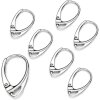 17,7x10,2 mm leverback  925 Silver