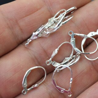 sterling silver earring wires for jewellery making