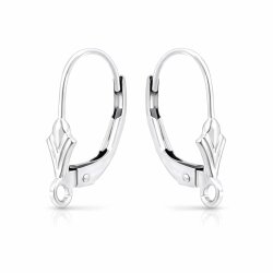 Muschel Brisur 925 Silber