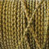 1 m Naturea, braided Leather 4 mm