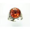 Ring setting for 10 mm Rivoli Swarovski Crystals