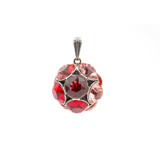 Kugel Anhnger Fassung fr 8 mm Chatons Swarovski Stein