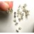 Stud Earring setting for 6 mm Cube Swarovski Crystals