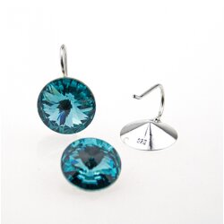 Earhook 925 Silver for Swarovski No. 1122, 14 mm