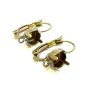 Earring setting with Loop for 1088, ss29 (6 mm)