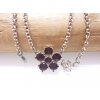 necklace setting for 6 mm Chatons Swarovski Crystals and ss39 (8 mm)