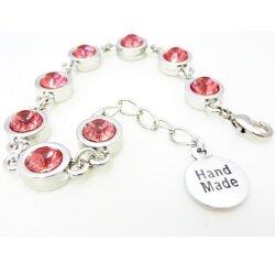 10 Stück Anhängerfassungen mit 2 Ösen für 8 mm Swarovski Chatons – Versilbert