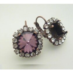 Earring setting for Swarovski Crystals 1088 or 1122, ss47...