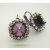 Earring setting for Swarovski Crystals 1088 or 1122, ss47 (10 mm)