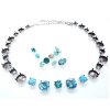 necklace setting for 8 mm Chatons Swarovski Crystals and 1122, 12 mm