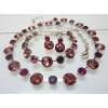 necklace setting for 8 mm Chatons Swarovski Crystals and 1122, 12 mm