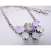 necklace setting for 8 mm Chatons Swarovski Crystals and 4320, 14x10 and 13x18 mm