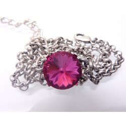 necklace setting for 14 mm Rivoli Swarovski Crystals