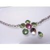 necklace setting for 8 mm Chatons Swarovski Crystals