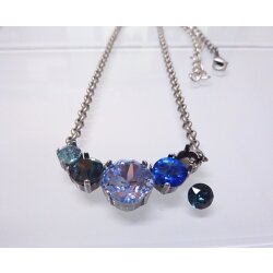 necklace setting for 4, 6 and 8 mm Chatonsi Swarovski Crystals and 4470, 12 mm