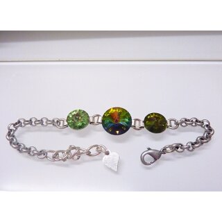 Armband Fassung fr 10 mm Rivoli Swarovski Stein und 14 mm