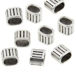 10 Schiebeperlen 11x13x10mm fr Regaliz