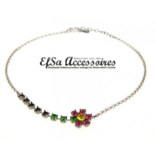 Ketten Fassung fr 4, 6 und 8 mm Chatons Swarovski Steine