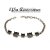 Bracelet setting for 8 mm Chatons Swarovski Crystals and 1122, 12 mm