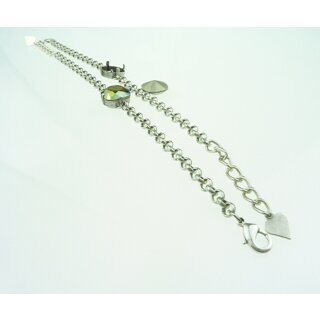 Armband Fassung fr 12 mm Cushion Square Swarovski Stein