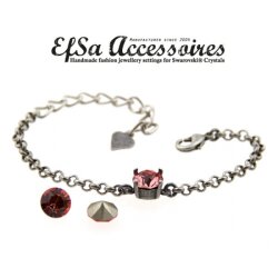 Bracelet setting fr 8 mm Chatons, Rivoli Swarovski Crystals