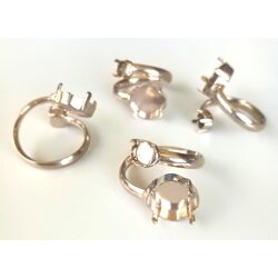 Ring Setting for 12 mm and 6 mm Cushion Fancy, Chatons...