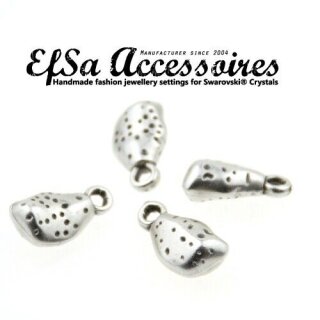 5 Sandsack Charm, Metall Anhnger