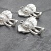 5 Elephant head Pendants