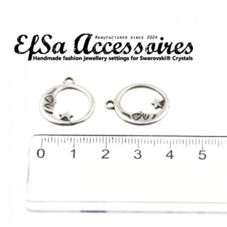 10 Halbmond & Stern Charms, Anhnger