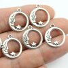 10 Halfmoon & Star Pendants