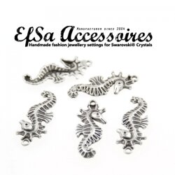 10 Seahorse Charms Pendant