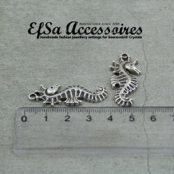 10 Seahorse Charms Pendant