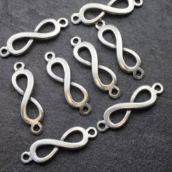 10 Infinity Connector Charms