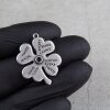 10 Lucky Clover Pendants