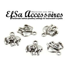 20 Elephant Pendants