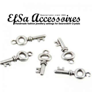 20 Mini Key Charms