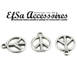 10 Peace Charms Pendant