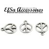 10 Peace Charms Pendant