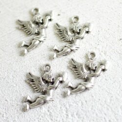 10 Little Cupid Charms, Pendants